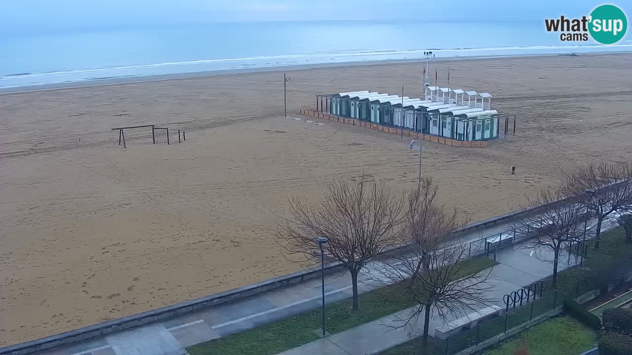 Webcam en vivo playa Bibione – vista desde Ashanti ApartHotel