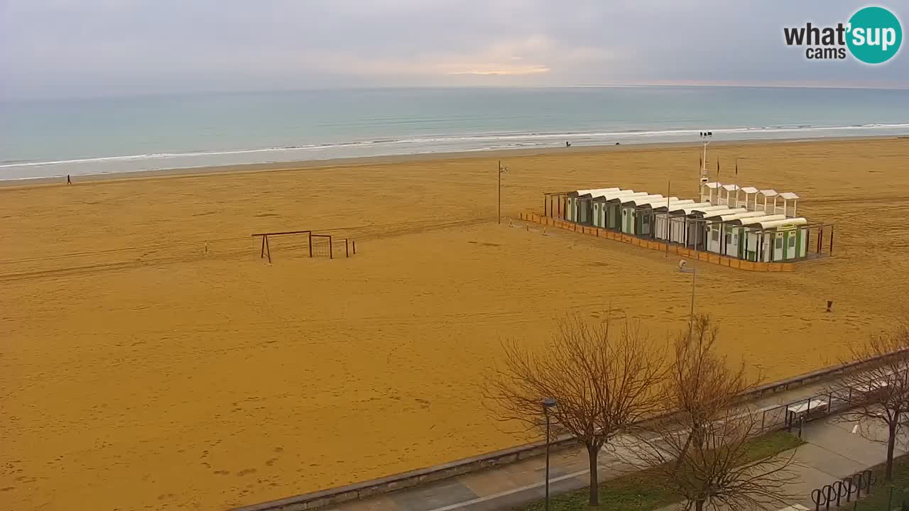 Webcam en vivo playa Bibione – vista desde Ashanti ApartHotel