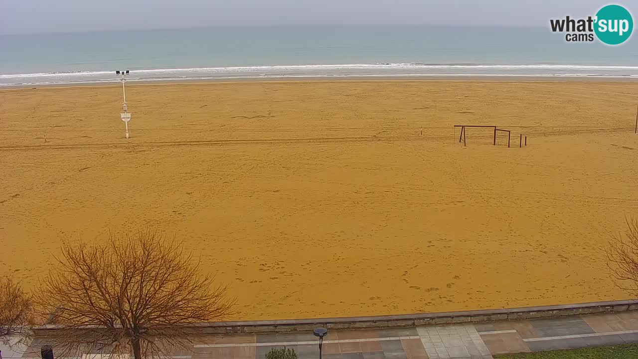 Webcam en direct plage de Bibione – vue depuis Ashanti ApartHotel