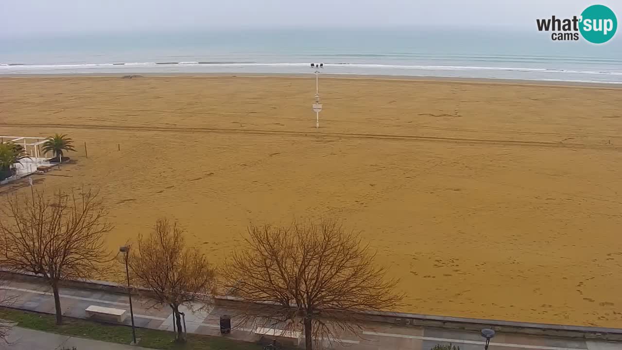 Webcam en direct plage de Bibione – vue depuis Ashanti ApartHotel