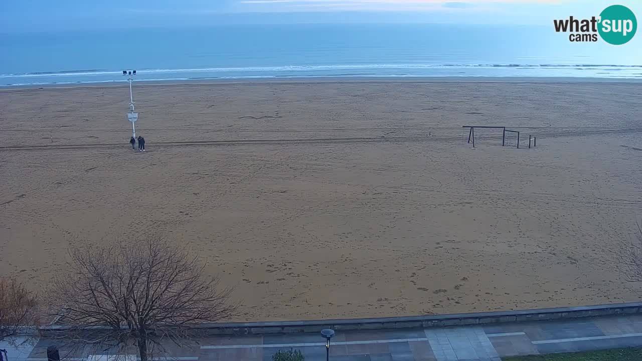 Web kamera Bibione plaža – pogled sa Ashanti ApartHotela