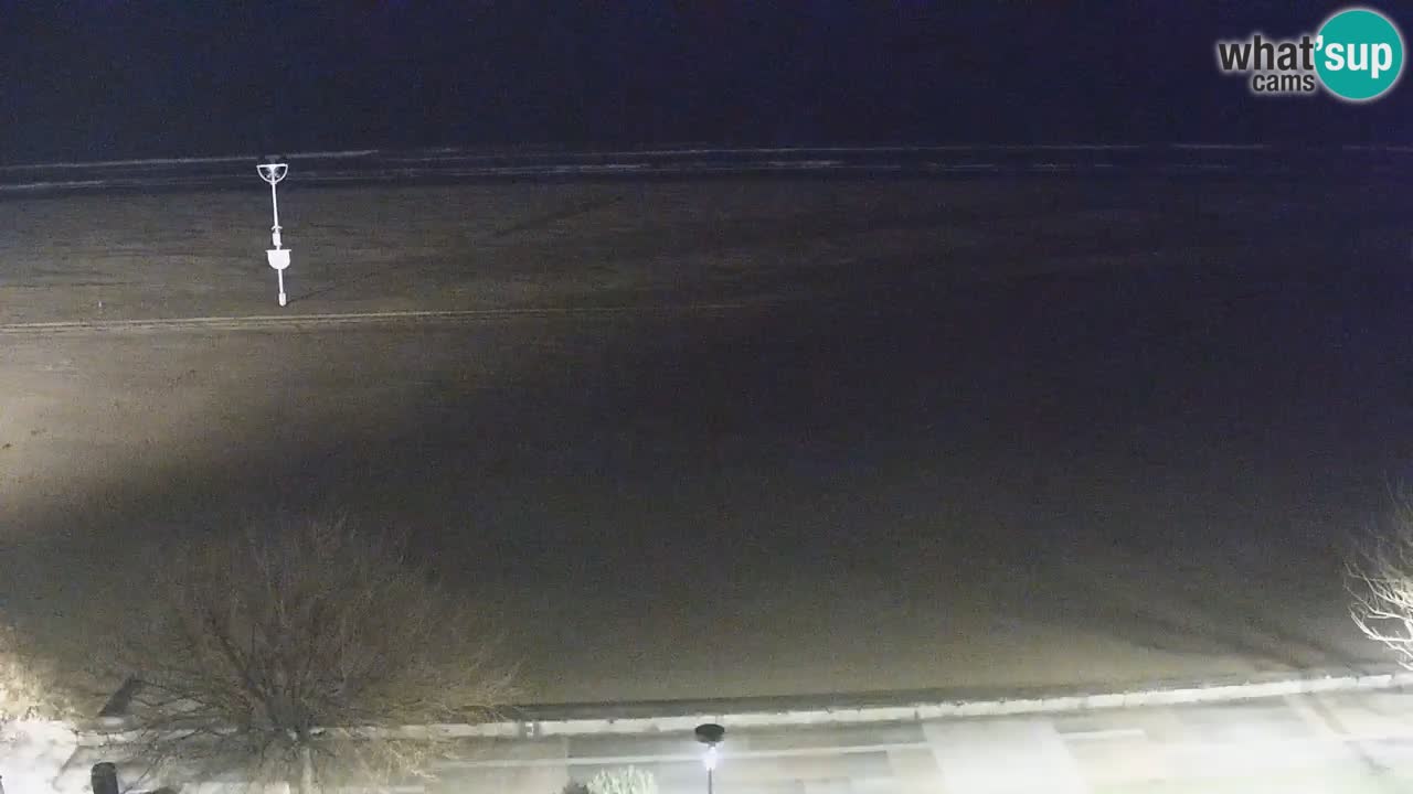 Web kamera Bibione plaža – pogled sa Ashanti ApartHotela