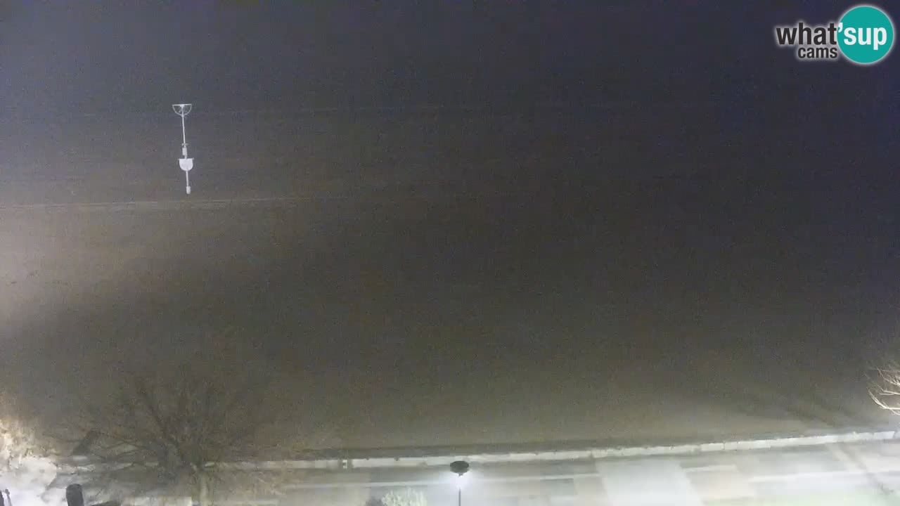 Web kamera Bibione plaža – pogled sa Ashanti ApartHotela