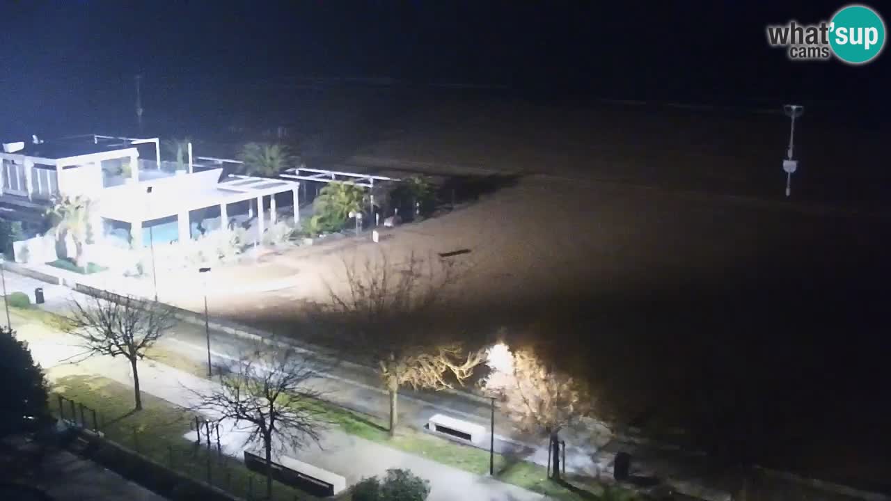 Webcam en vivo playa Bibione – vista desde Ashanti ApartHotel