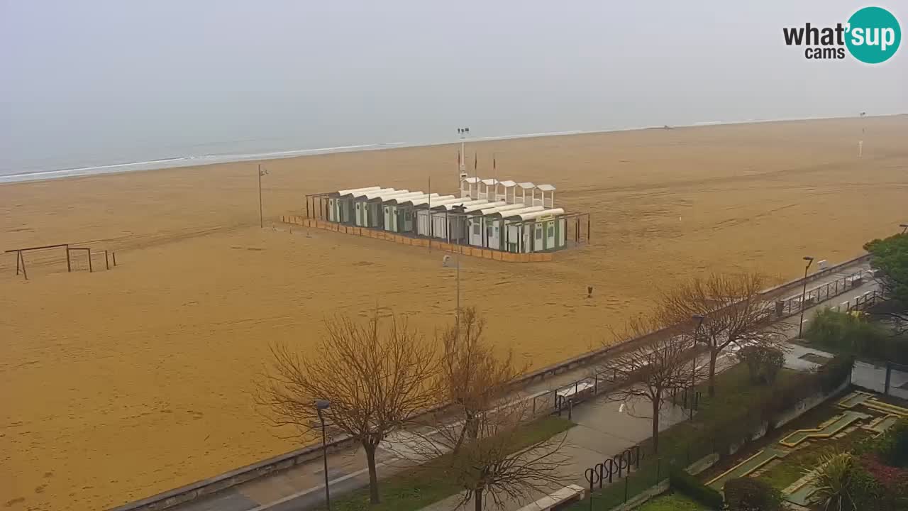 Webcam en vivo playa Bibione – vista desde Ashanti ApartHotel