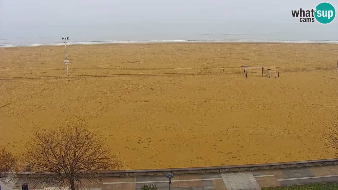 Web kamera Bibione plaža – pogled sa Ashanti ApartHotela