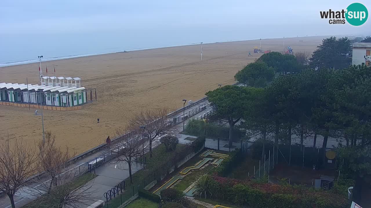 Webcam en vivo playa Bibione – vista desde Ashanti ApartHotel