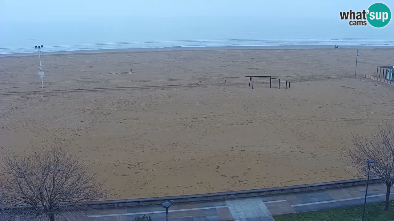 Web kamera Bibione plaža – pogled sa Ashanti ApartHotela