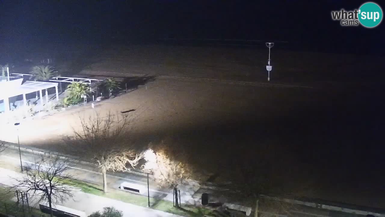 Webcam en vivo playa Bibione – vista desde Ashanti ApartHotel