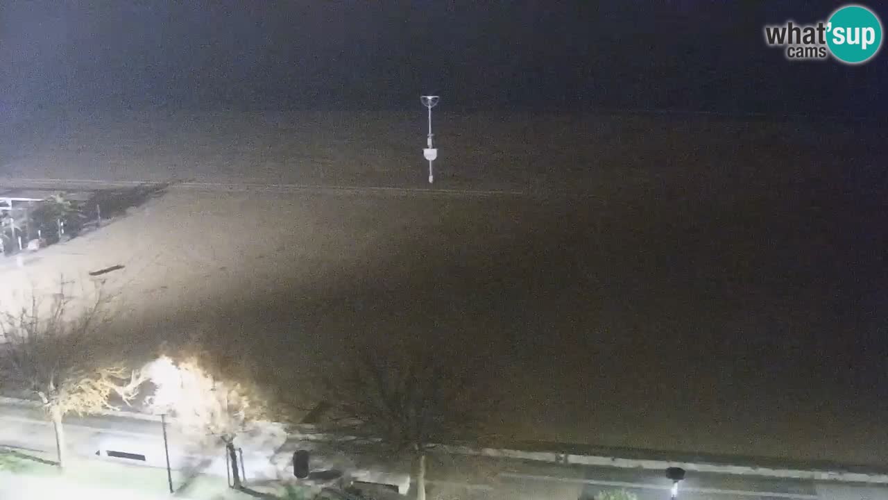 Webcam en vivo playa Bibione – vista desde Ashanti ApartHotel