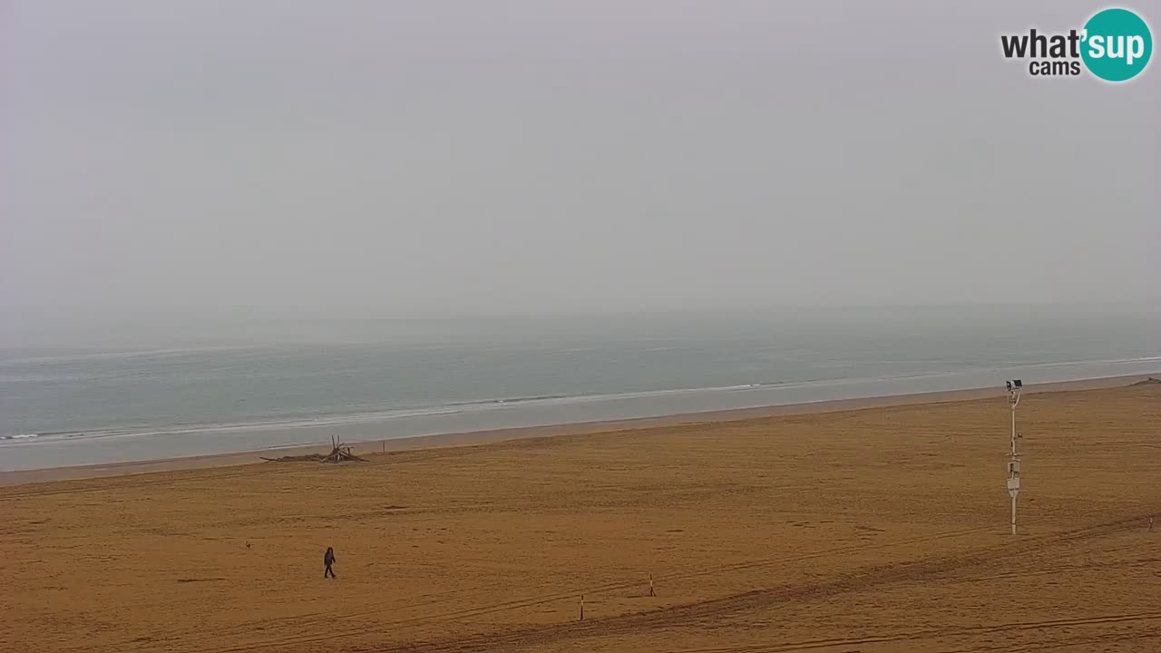 Webcam en direct plage de Bibione – vue depuis Ashanti ApartHotel