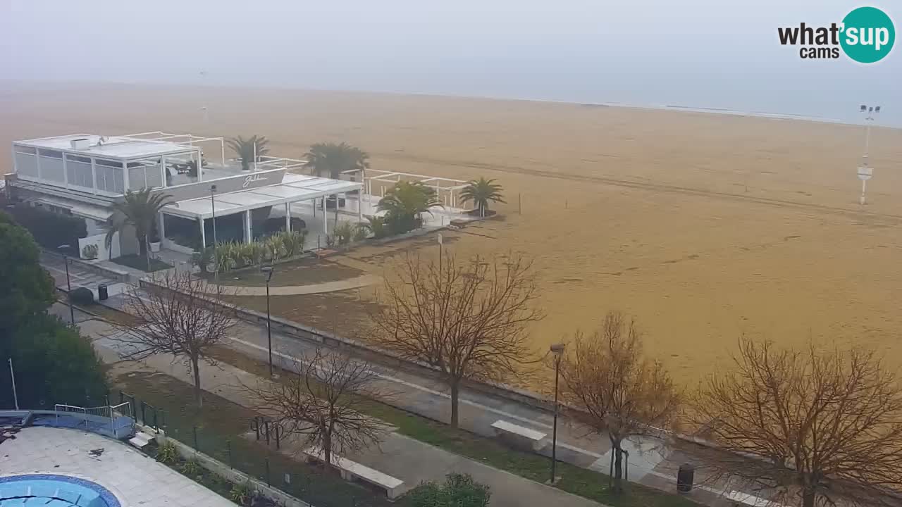 Web kamera Bibione plaža – pogled sa Ashanti ApartHotela