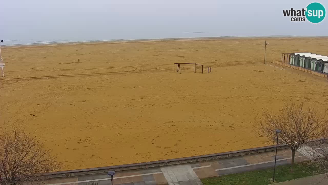 Web kamera Bibione plaža – pogled sa Ashanti ApartHotela