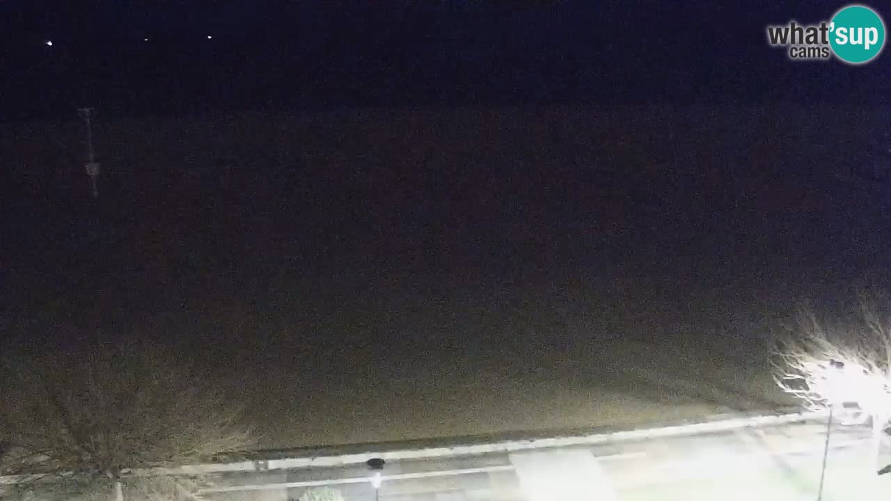 Webcam en vivo playa Bibione – vista desde Ashanti ApartHotel