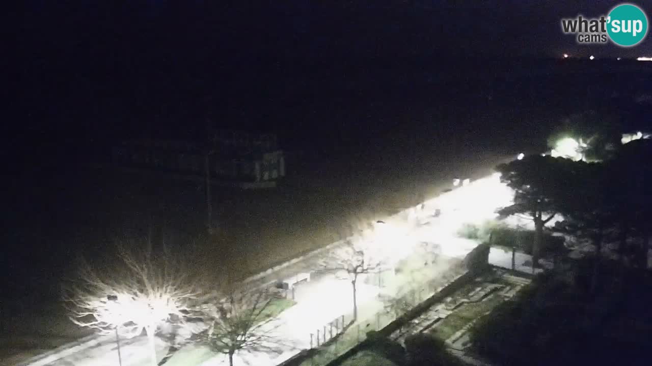 Webcam en direct plage de Bibione – vue depuis Ashanti ApartHotel