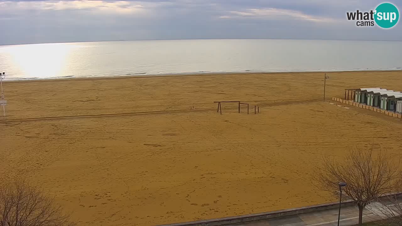 Webcam en direct plage de Bibione – vue depuis Ashanti ApartHotel