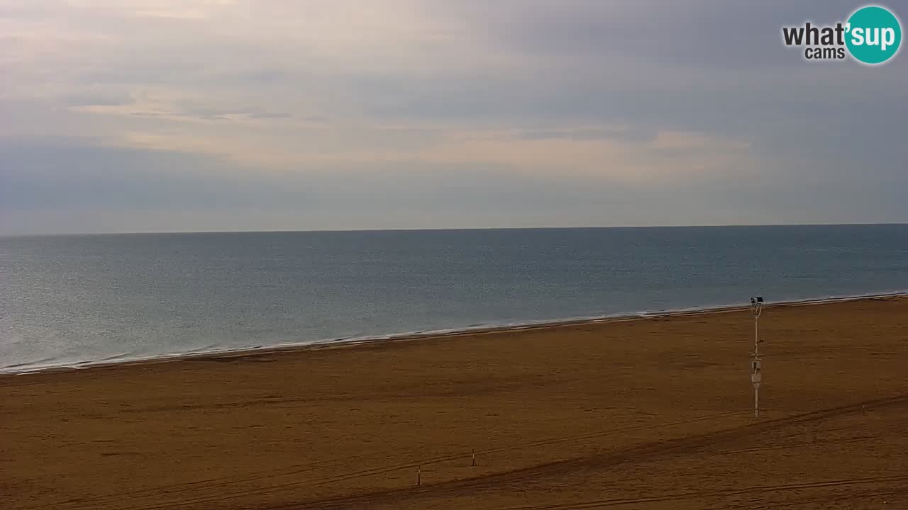 Webcam en direct plage de Bibione – vue depuis Ashanti ApartHotel