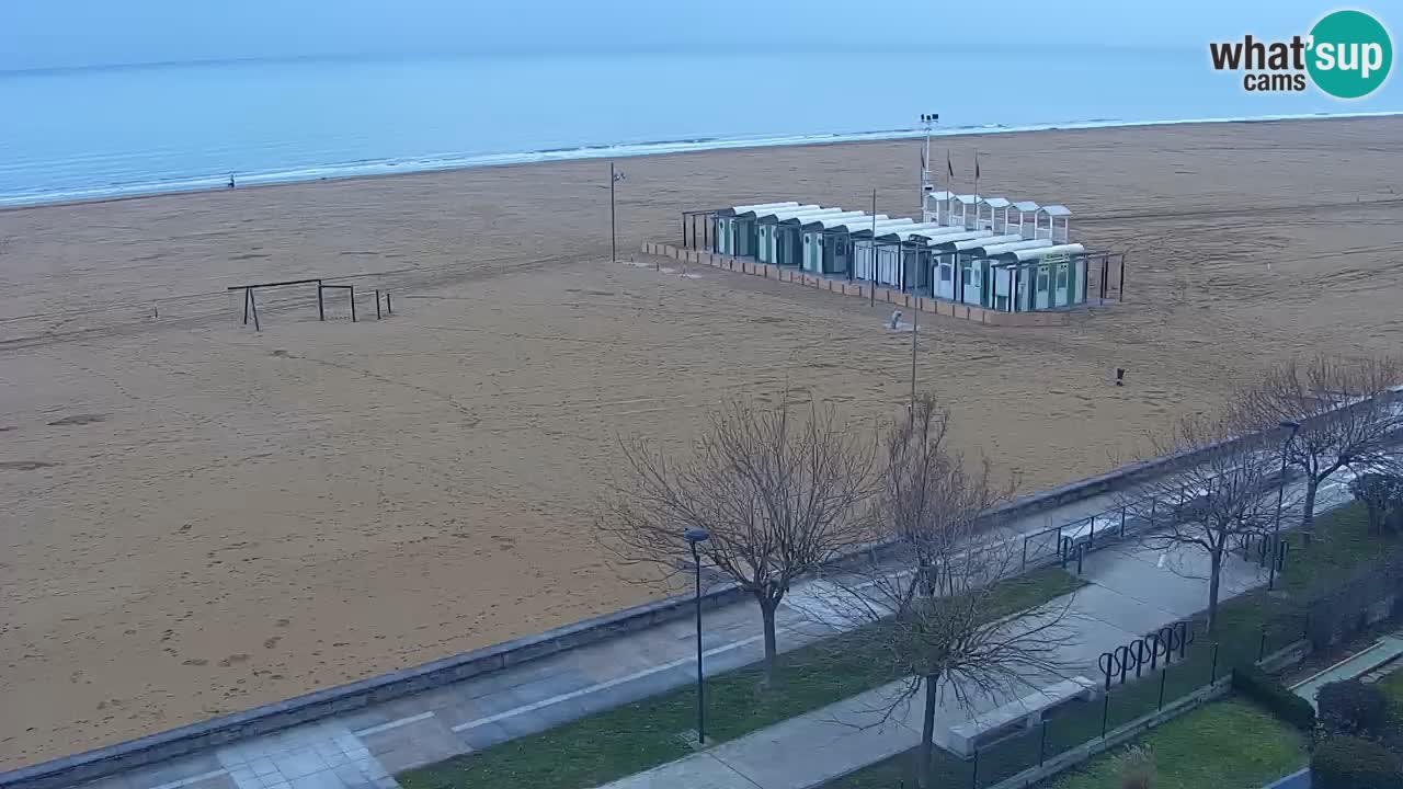 Web kamera Bibione plaža – pogled sa Ashanti ApartHotela