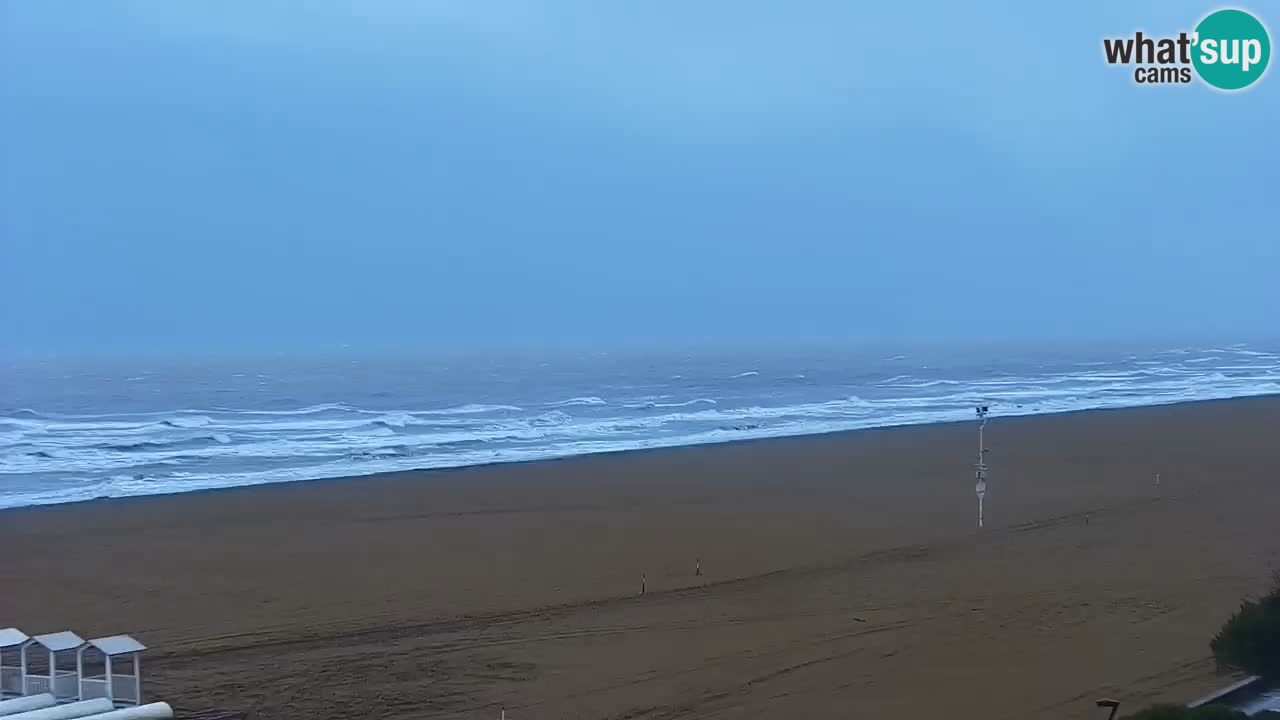 Web kamera Bibione plaža – pogled sa Ashanti ApartHotela