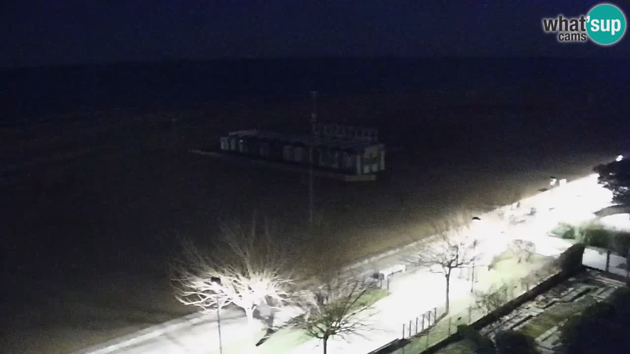 Webcam en vivo playa Bibione – vista desde Ashanti ApartHotel