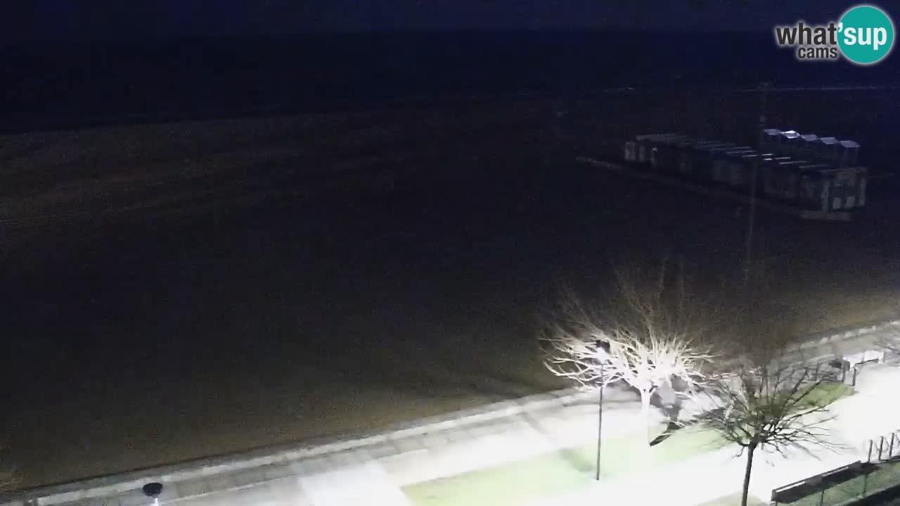 Web kamera Bibione plaža – pogled sa Ashanti ApartHotela