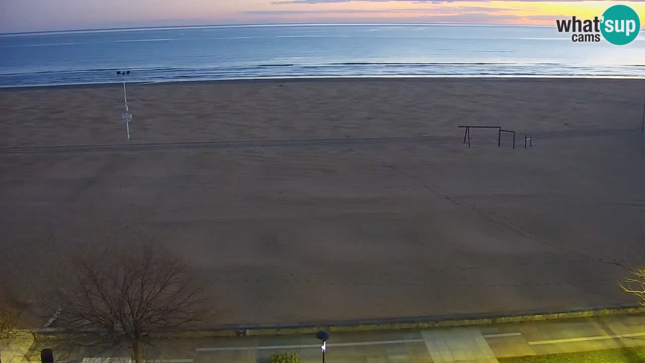 Web kamera Bibione plaža – pogled sa Ashanti ApartHotela