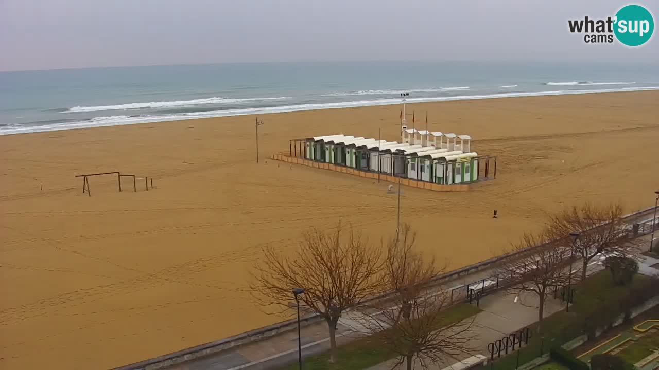 Web kamera Bibione plaža – pogled sa Ashanti ApartHotela