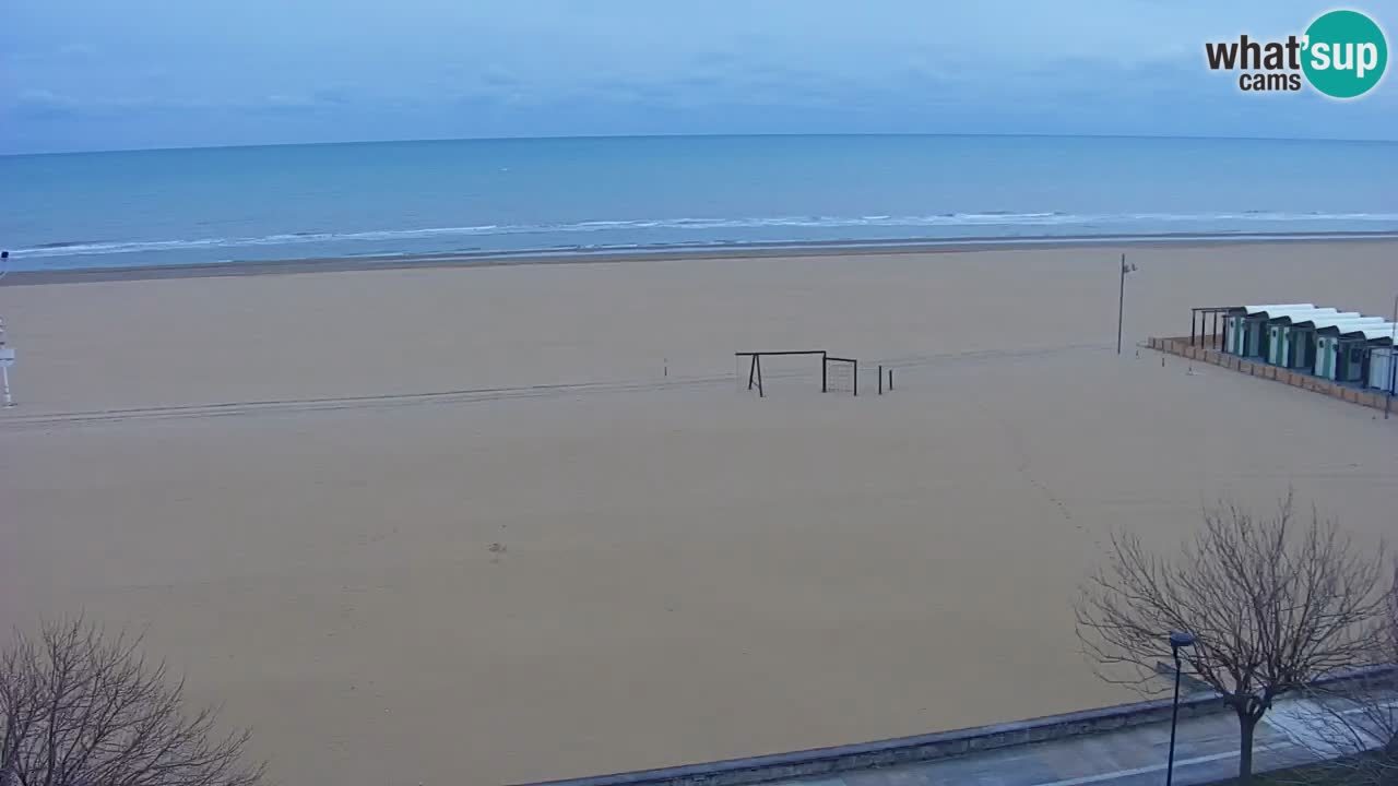 Web kamera Bibione plaža – pogled sa Ashanti ApartHotela