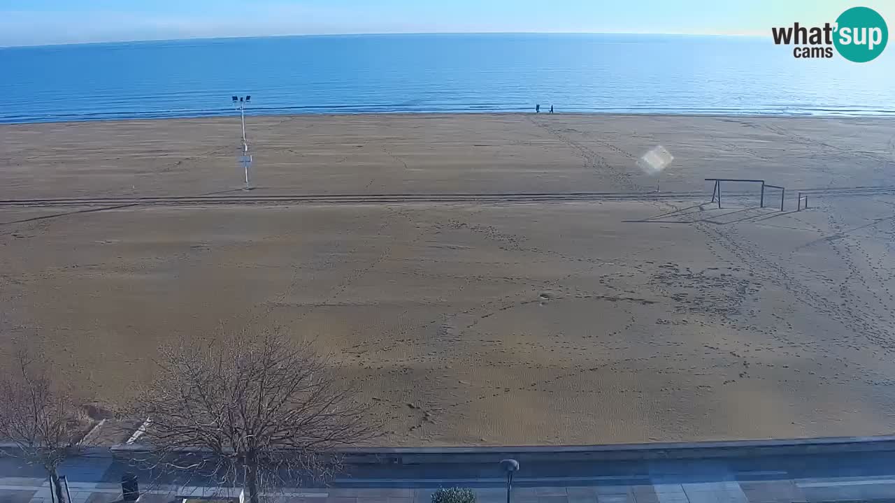 Webcam en vivo playa Bibione – vista desde Ashanti ApartHotel