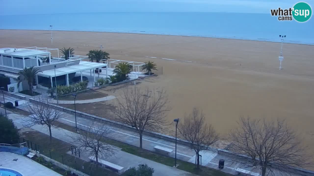 Web kamera Bibione plaža – pogled sa Ashanti ApartHotela