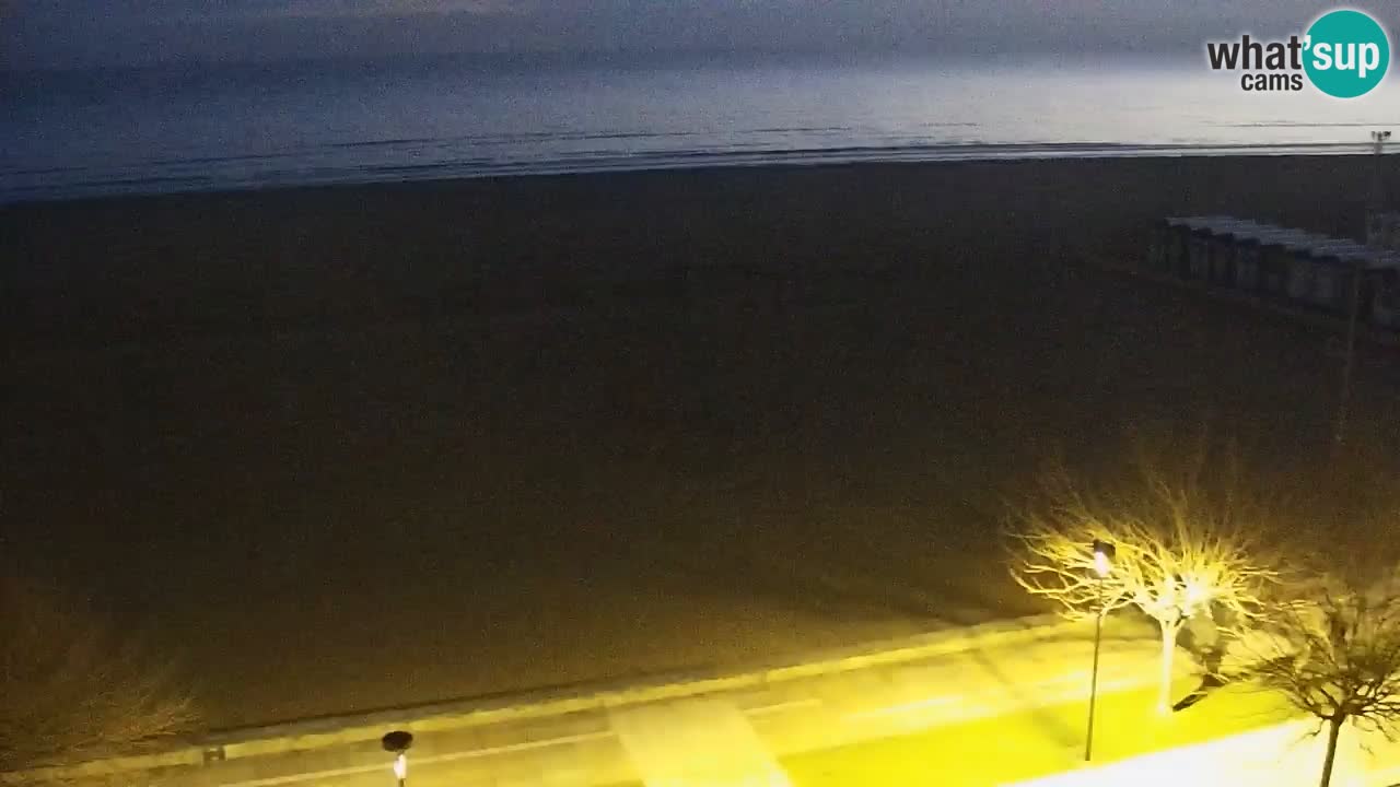 Webcam en direct plage de Bibione – vue depuis Ashanti ApartHotel