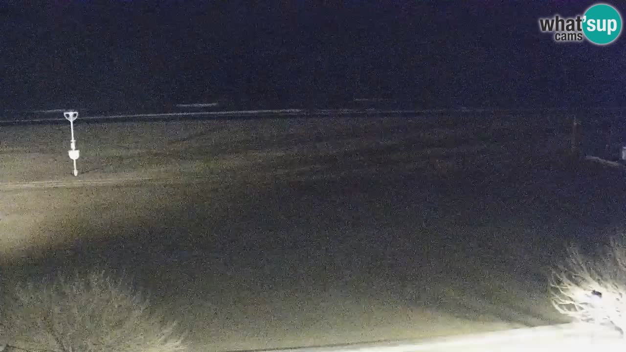 Webcam en vivo playa Bibione – vista desde Ashanti ApartHotel