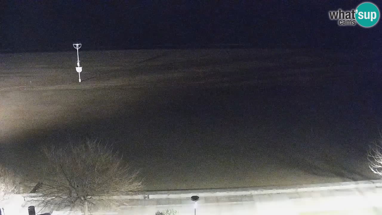 Webcam en direct plage de Bibione – vue depuis Ashanti ApartHotel