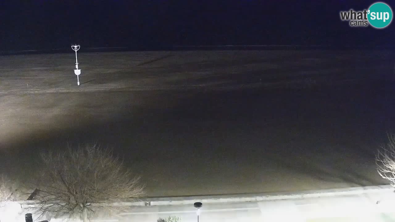 Webcam en direct plage de Bibione – vue depuis Ashanti ApartHotel