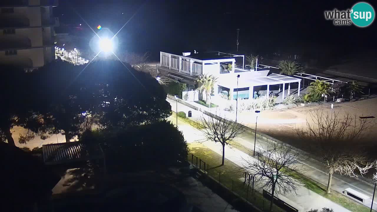 Live Webcam Bibione beach – view from Ashanti ApartHotel