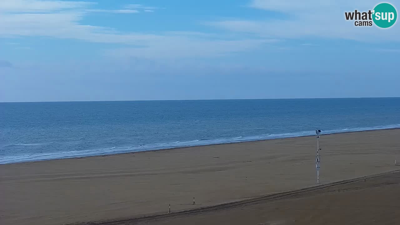 Webcam en vivo playa Bibione – vista desde Ashanti ApartHotel