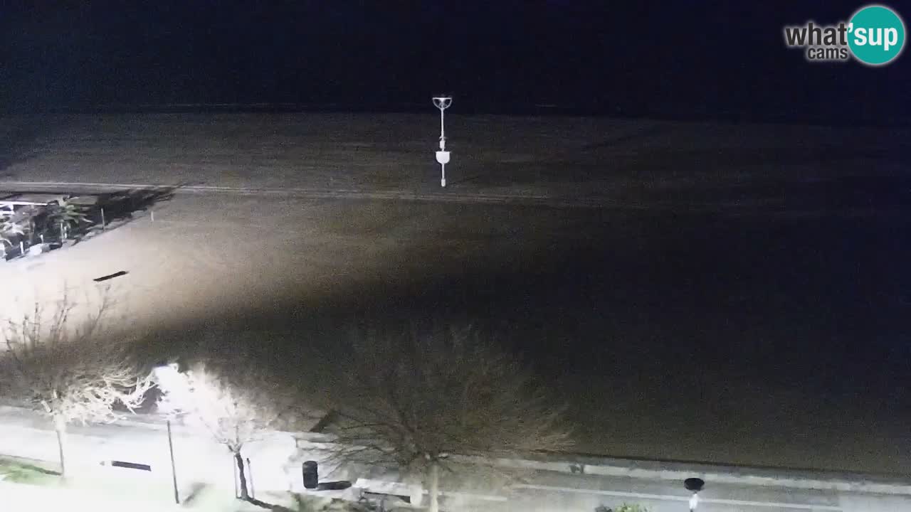 Web kamera Bibione plaža – pogled sa Ashanti ApartHotela