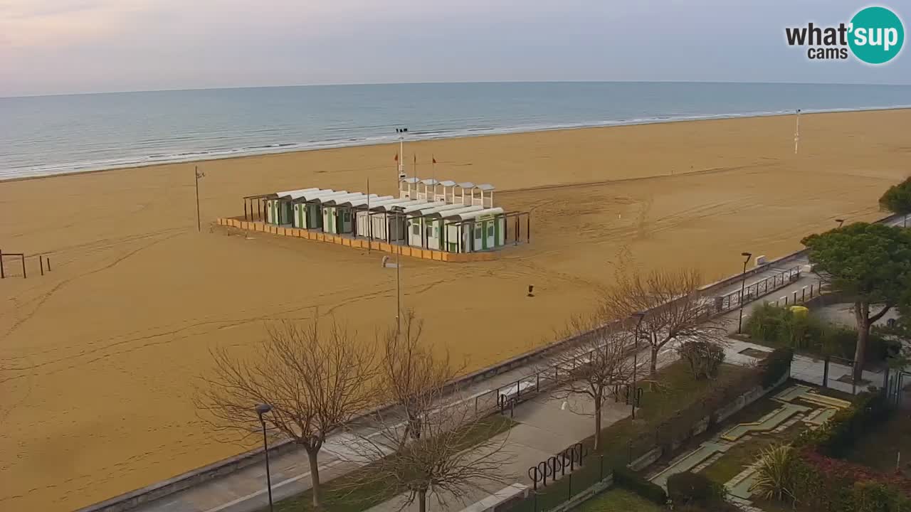 Web kamera Bibione plaža – pogled sa Ashanti ApartHotela