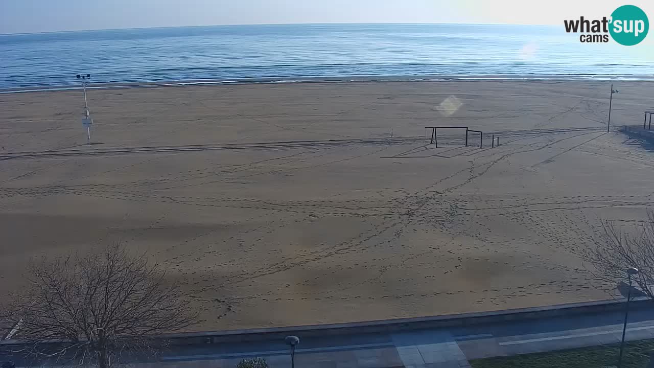 Web kamera Bibione plaža – pogled sa Ashanti ApartHotela
