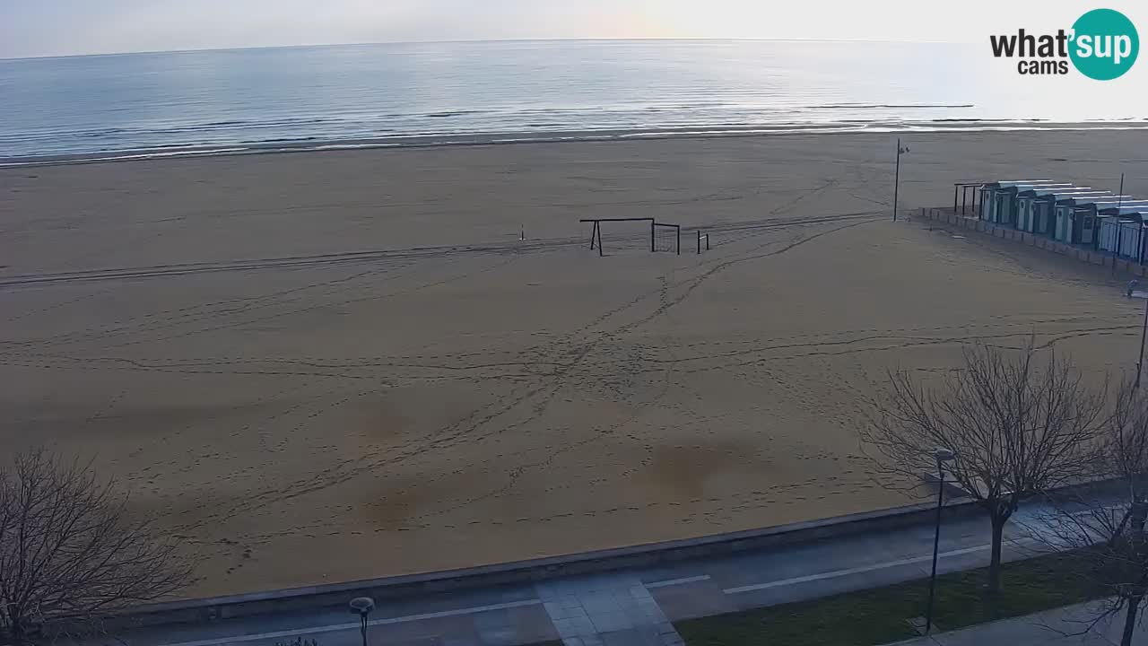 Webcam en direct plage de Bibione – vue depuis Ashanti ApartHotel