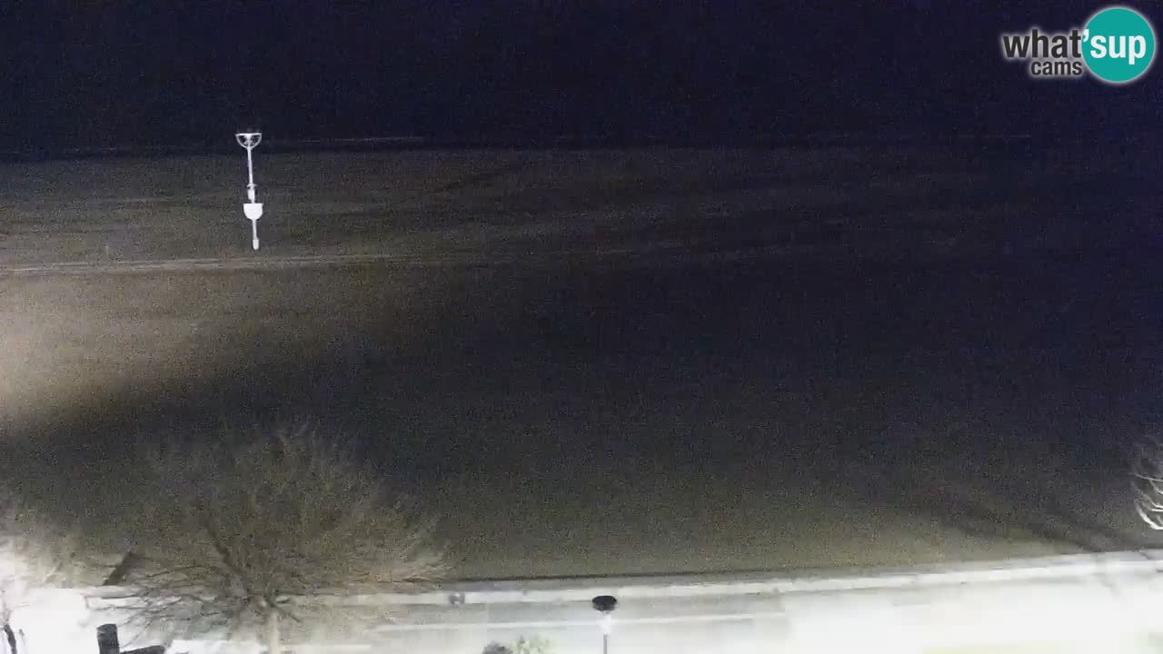 Webcam en vivo playa Bibione – vista desde Ashanti ApartHotel