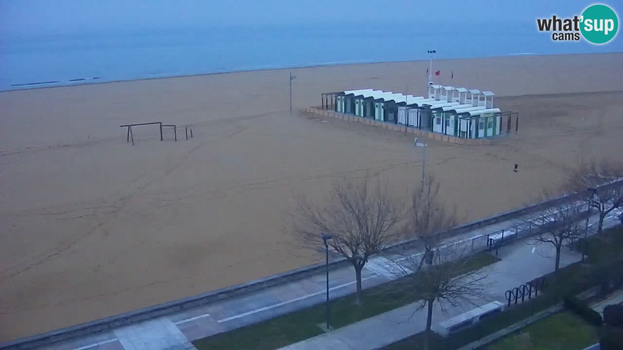 Web kamera Bibione plaža – pogled sa Ashanti ApartHotela