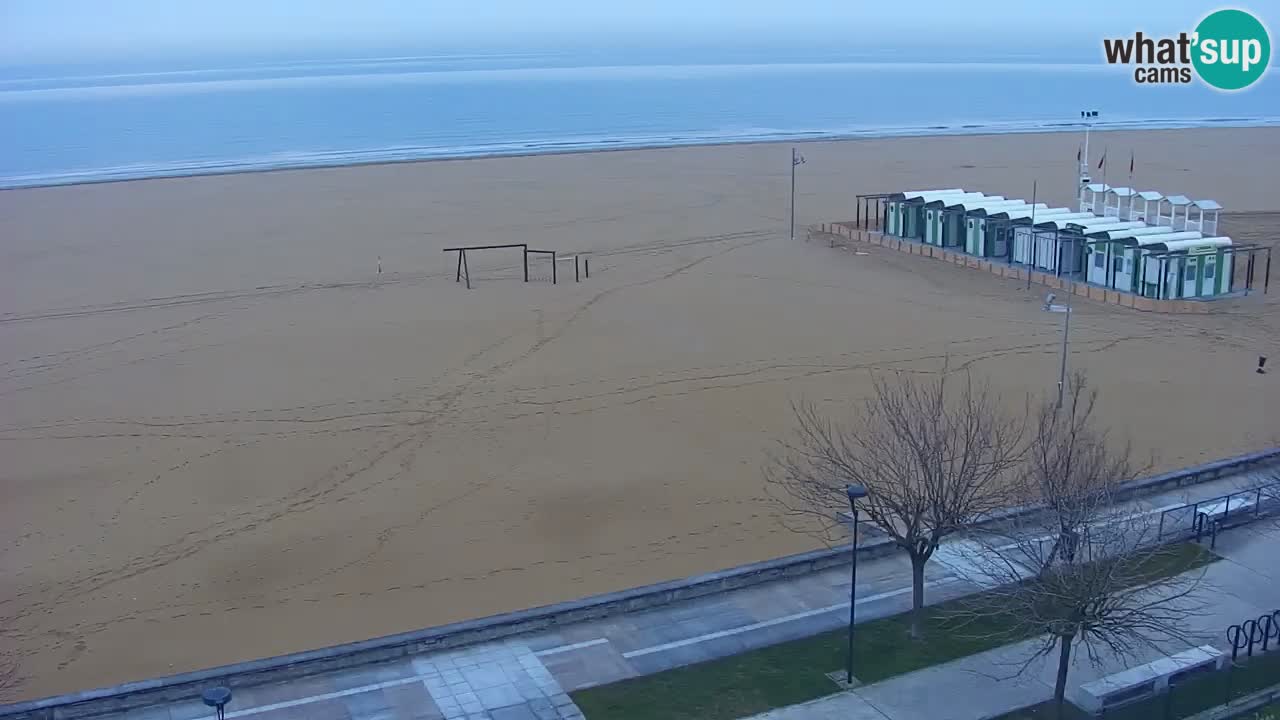 Webcam en direct plage de Bibione – vue depuis Ashanti ApartHotel