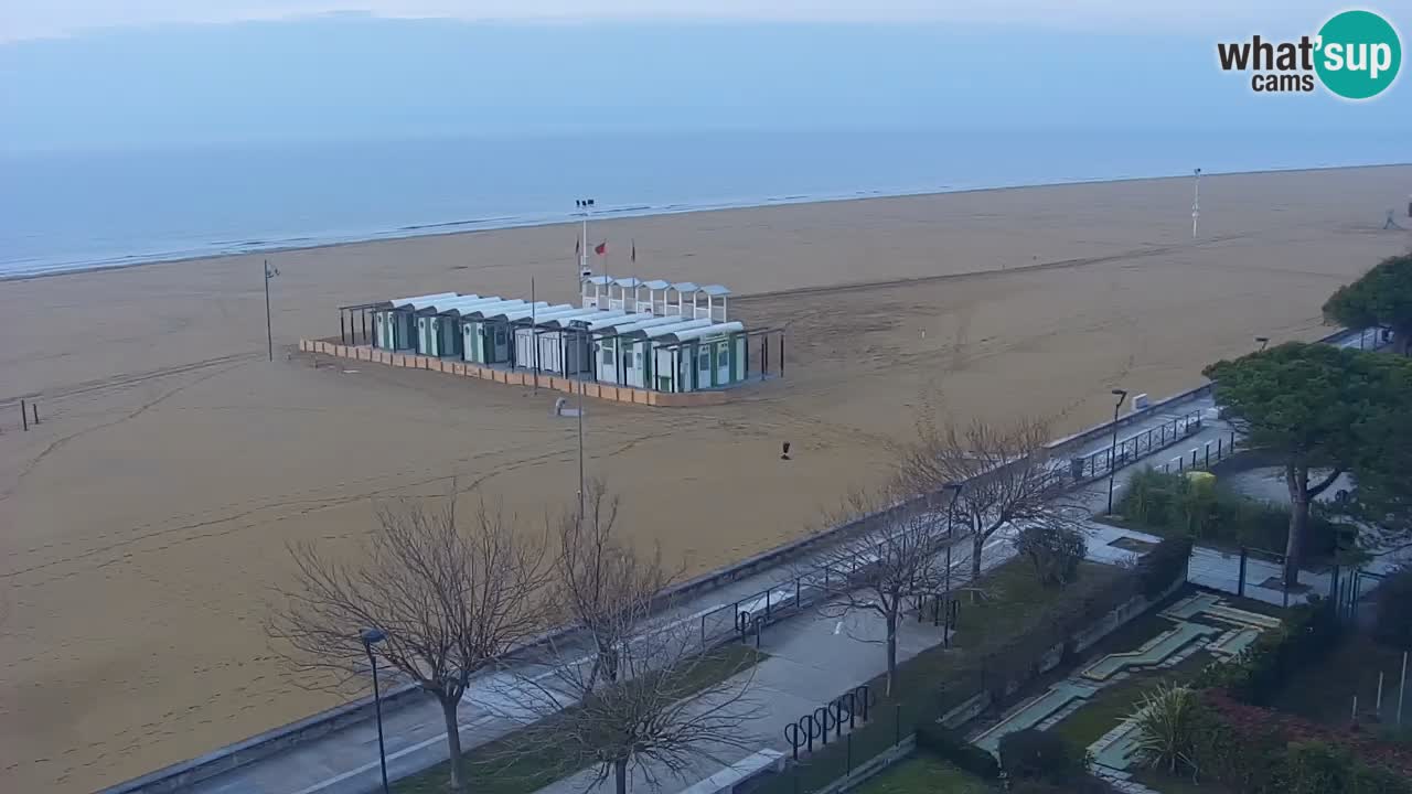 Web kamera Bibione plaža – pogled sa Ashanti ApartHotela
