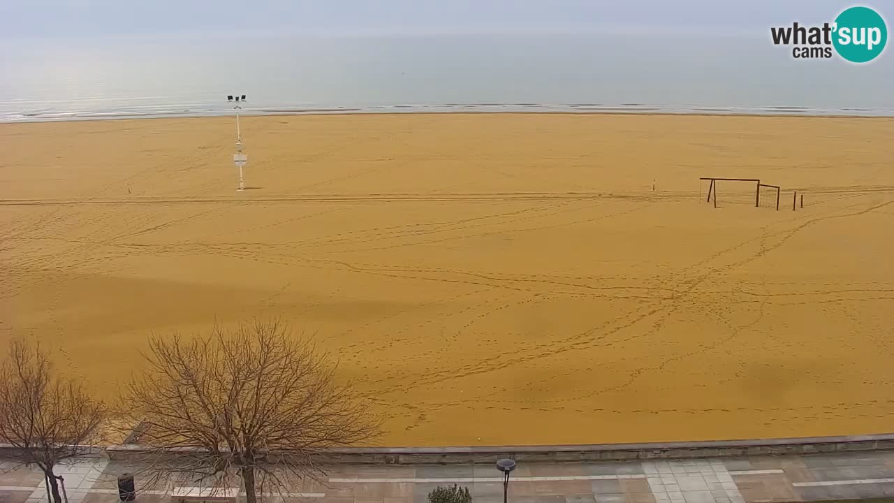 Web kamera Bibione plaža – pogled sa Ashanti ApartHotela