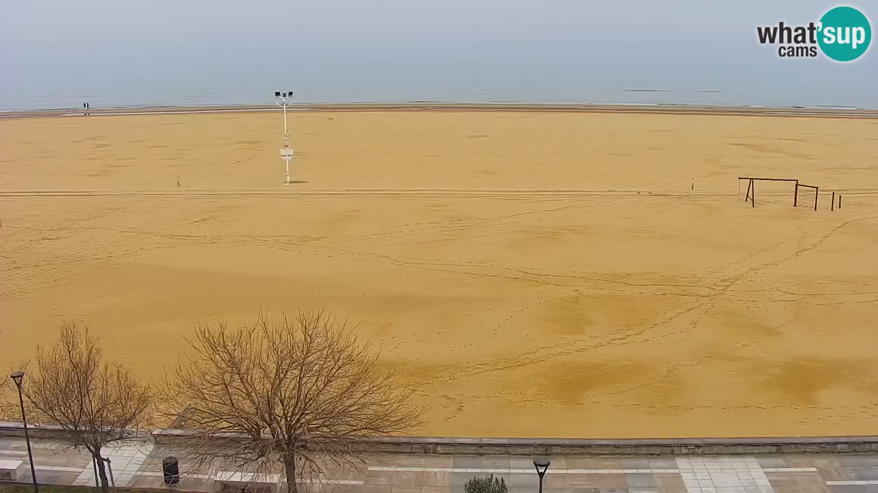 Webcam en direct plage de Bibione – vue depuis Ashanti ApartHotel
