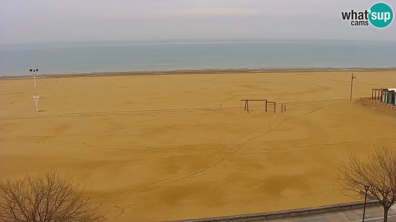 Webcam en vivo playa Bibione – vista desde Ashanti ApartHotel