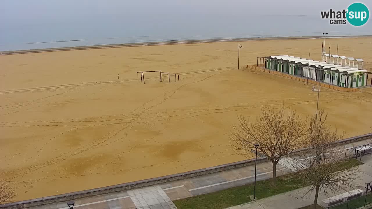 Web kamera Bibione plaža – pogled sa Ashanti ApartHotela