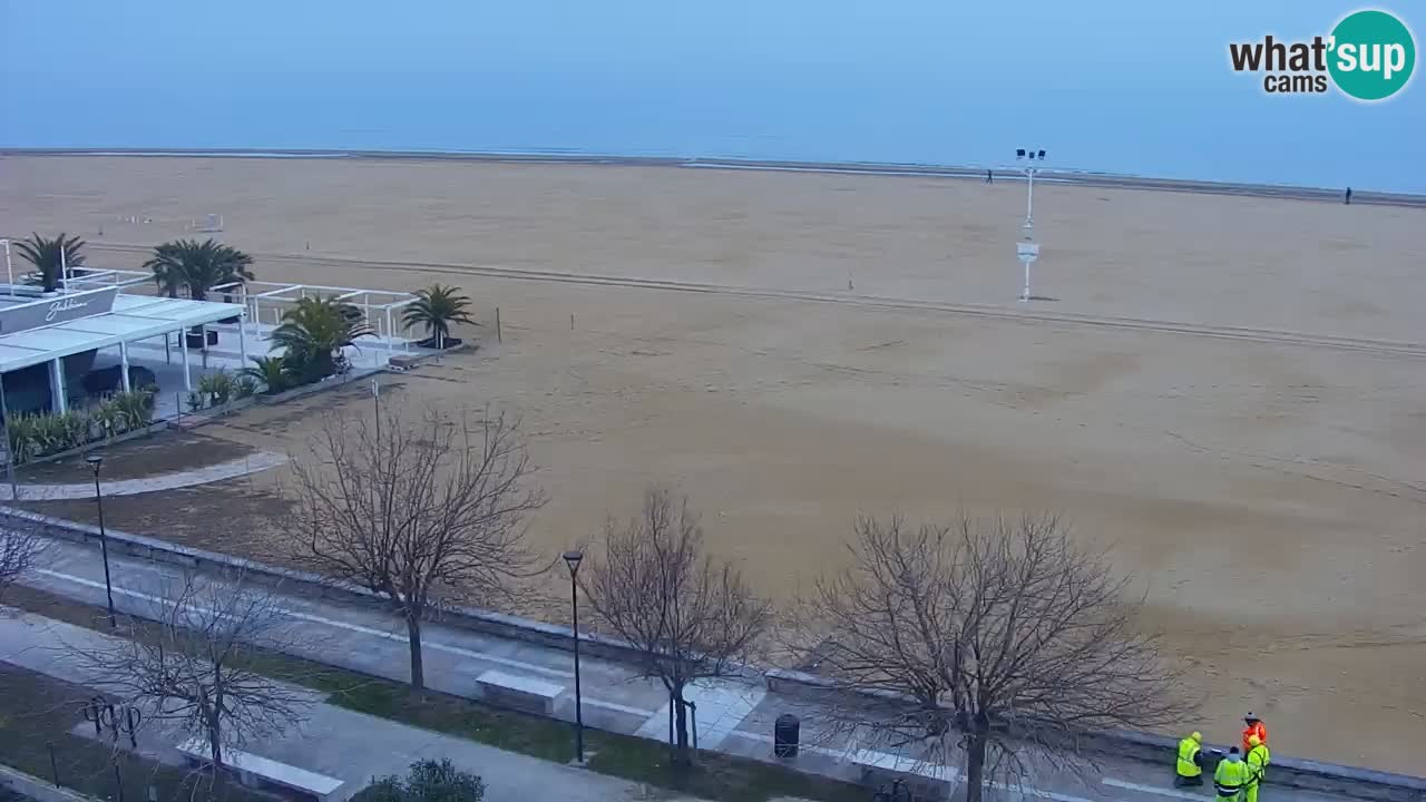 Webcam en vivo playa Bibione – vista desde Ashanti ApartHotel