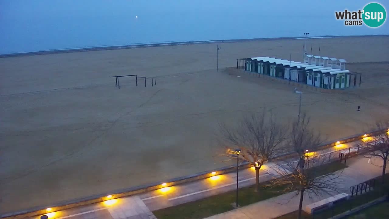 Webcam en vivo playa Bibione – vista desde Ashanti ApartHotel
